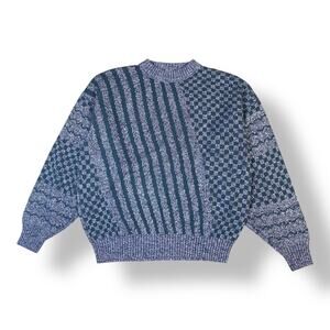 Le Tigre‎ Vintage 90s Men’s Purple Crewneck Sweater Size XL Streetwear